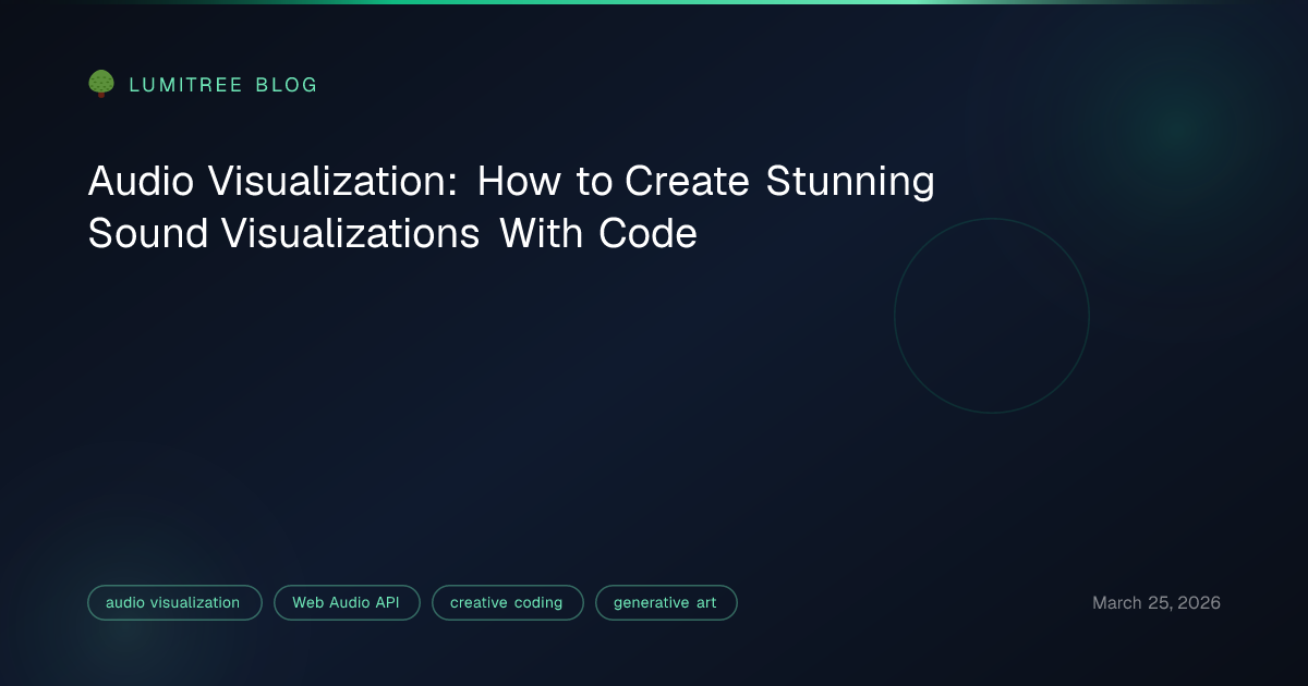 Audio Visualization: How to Create Stunning Sound Visualizations With ...