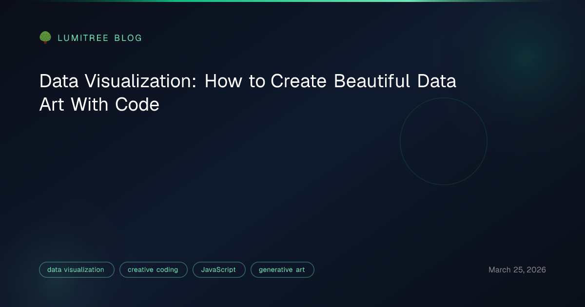 Data Visualization: How to Create Beautiful Data Art With Code ...