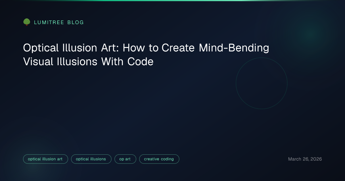 Optical Illusion Art: How to Create Mind-Bending Visual Illusions With ...